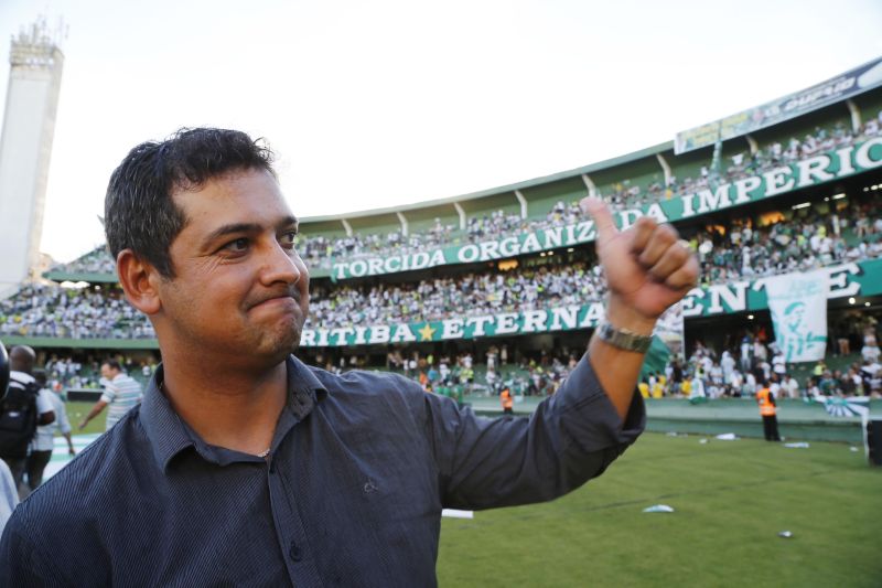 Coritiba vai confirmar sexta-feira a manutenção de Marquinhos Santos como treinador | Albari Rosa / Gazeta do Povo