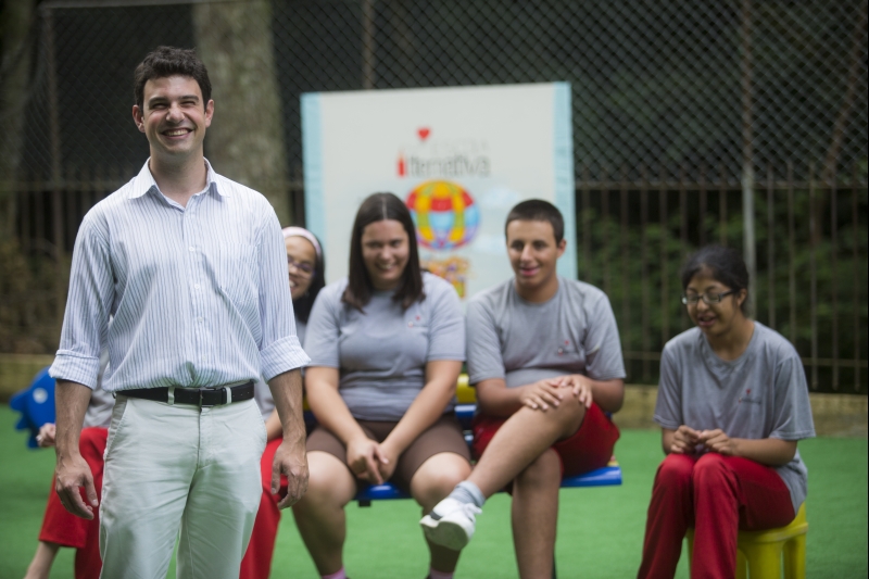 Amorim ganhou uma bolsa de R$$ 30 mil, que usará para um curso de gestão de ONGs nos EUA | Brunno Covello/ Gazeta do Povo