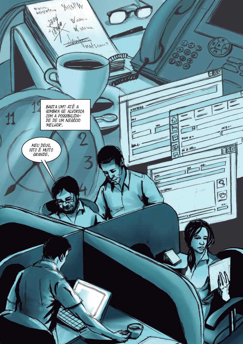 Personagem central da história é um líder que prejudica a própria carreira ao jamais expor fragilidades | Reprodução