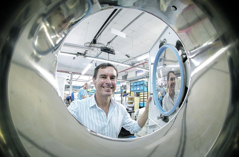 Fábrica de autoclaves e empresas | Daniel Castellano/ Gazeta do Povo