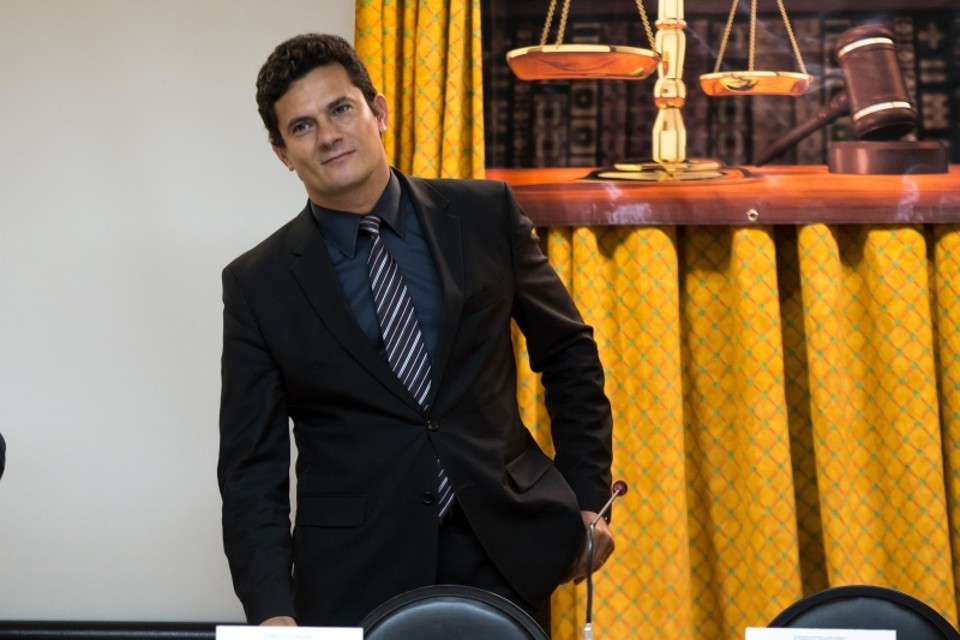 Comentários de Moro foram usados para rejeitar pedido de revogação de prisão de executivo | Ricardo Borges/Folhapress