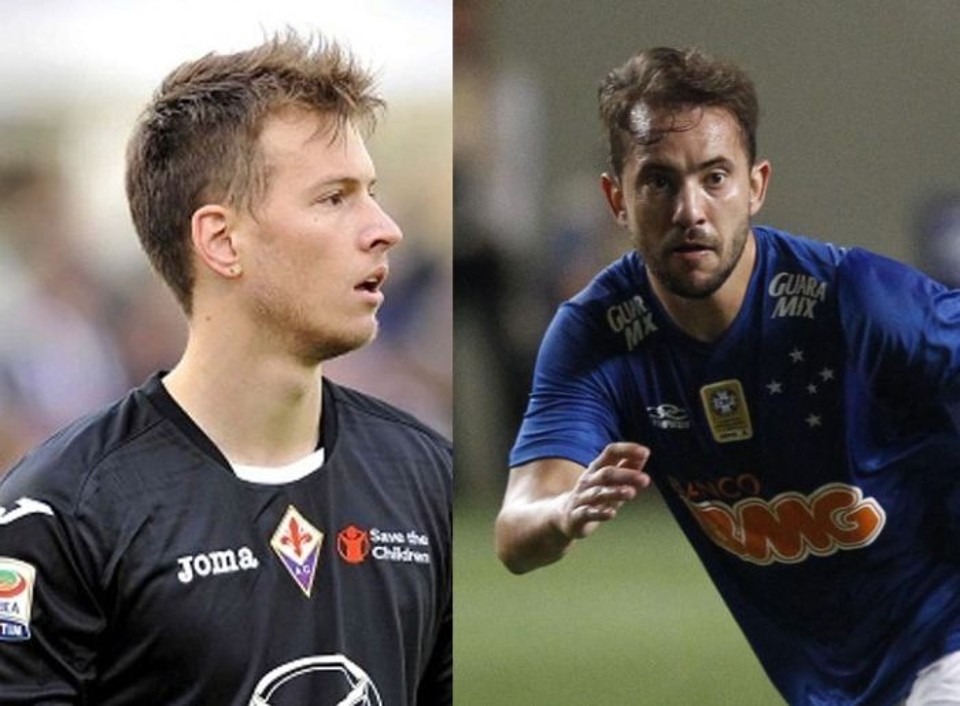 Goleiro Neto, da Fiorentina, e atacante Everton Ribeiro, do Cruzeiro, podem render dinheiro a Atlético e Coritiba caso sejam negociados | Divulgação Fiorentina e Washington Alves/Light Press