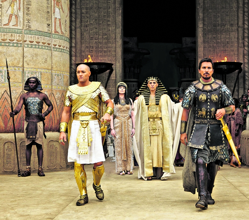 Christian Bale (dir.) interpreta um Moiséis aguerrido, mas vacilante | Kerry Brown/Divulgação