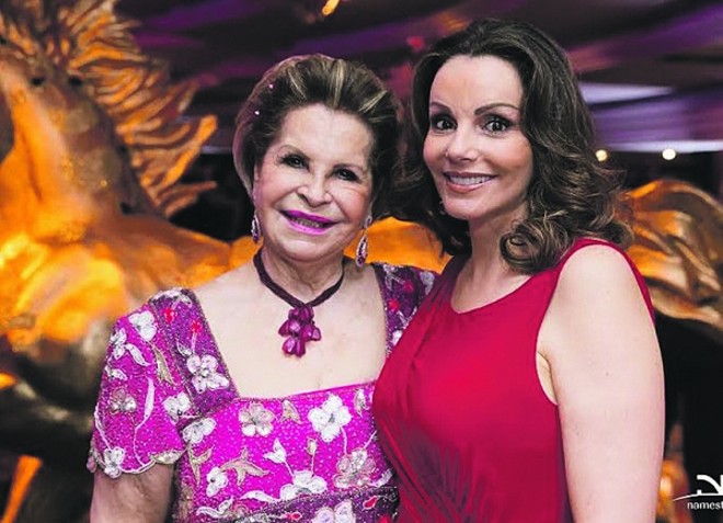 Florlinda Andraus e Zélia Tacla |