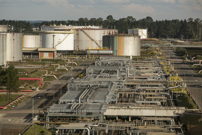 Repar, em Araucária (PR): de 142 contratos para obras na refinaria, cinco firmados com empresas investigadas somam R$ 5,5 bi | Marcelo Andrade/Gazeta do Povo