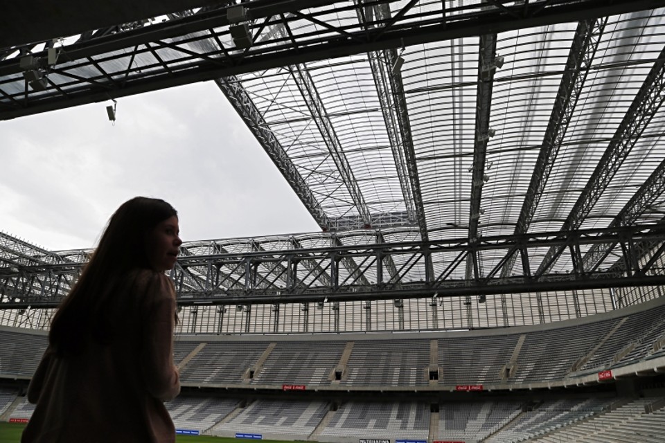 Obras na Arena estão abertas para visitação | Albari Rosa/Gazeta do Povo