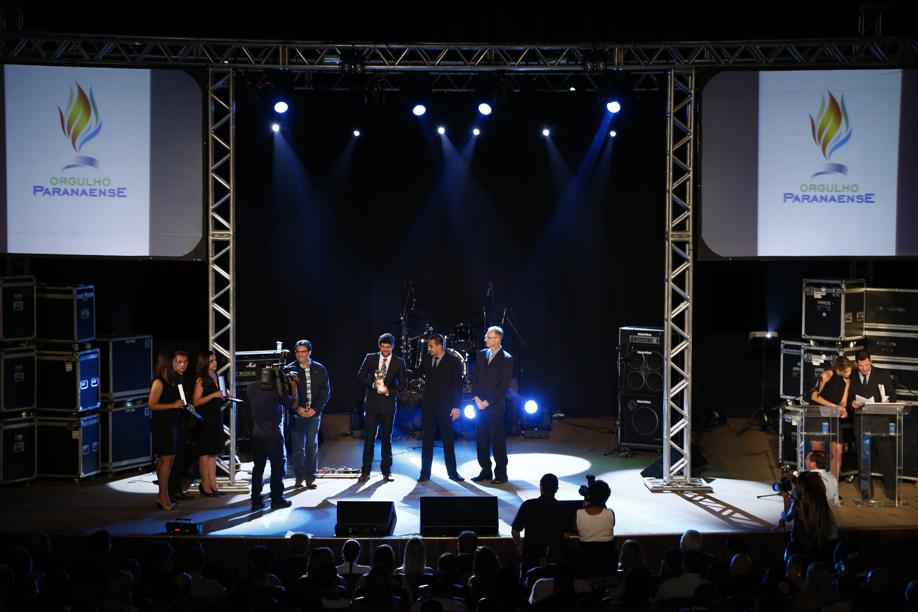 Prêmio Orgulho Paranaense foi entregue na noite de terça-feira | Hugo Harada / Gazeta do Povo