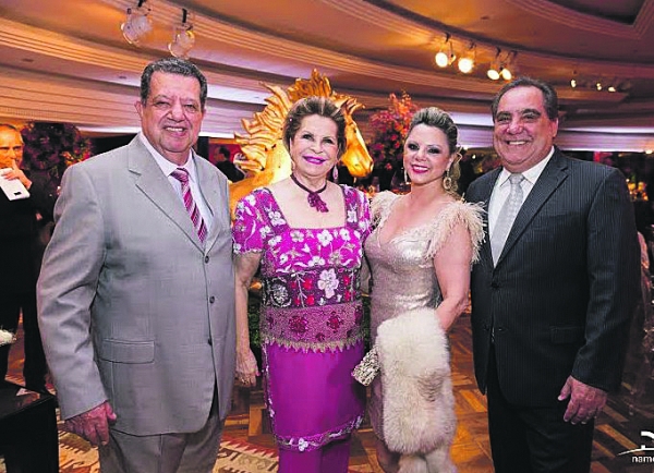 Nadim e Florlinda Andraus com Zaira e Dirceu Galléas | Namester