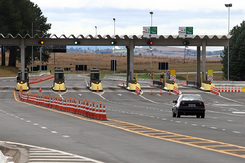 A tarifa passará de R$ 3,80 para R$ 4,10 nas praças de pedágio em Mandirituba e Campo do Tenente, no Paraná, e em Monte Castelo, Santa Cecília e Correia Pinto (foto), em Santa Catarina | Henry Milléo / Agência de Notícias Gazeta do Povo
