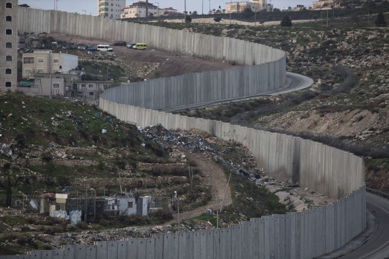 Muro que divide Israel e Palestina em Jerusalém | Abir Sultan/Efe