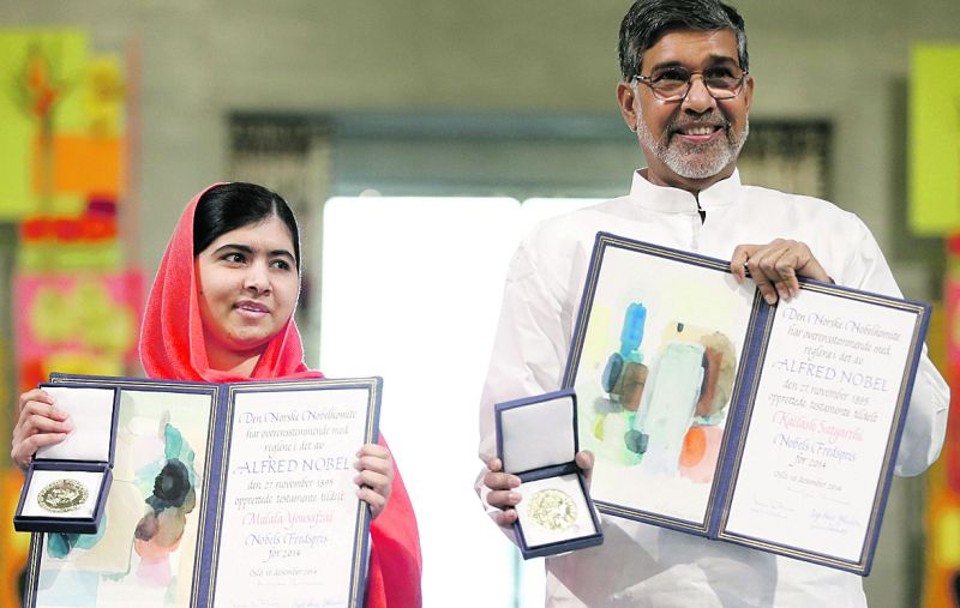 Malala Yousafzai e Kailash Satyarthi: consciência mundial pelos direitos das crianças | Cornelius Poppe/Efe