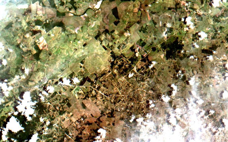 Imagem da região de Búzios, no Rio de Janeiro | Inpe/Divulgação