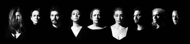 Parte do elenco que já estreou cantos da Ilíada no projeto Iliadahomero: desejo de atualizar a antiguidade e estimular a leitura conduzem a ousada missão | 