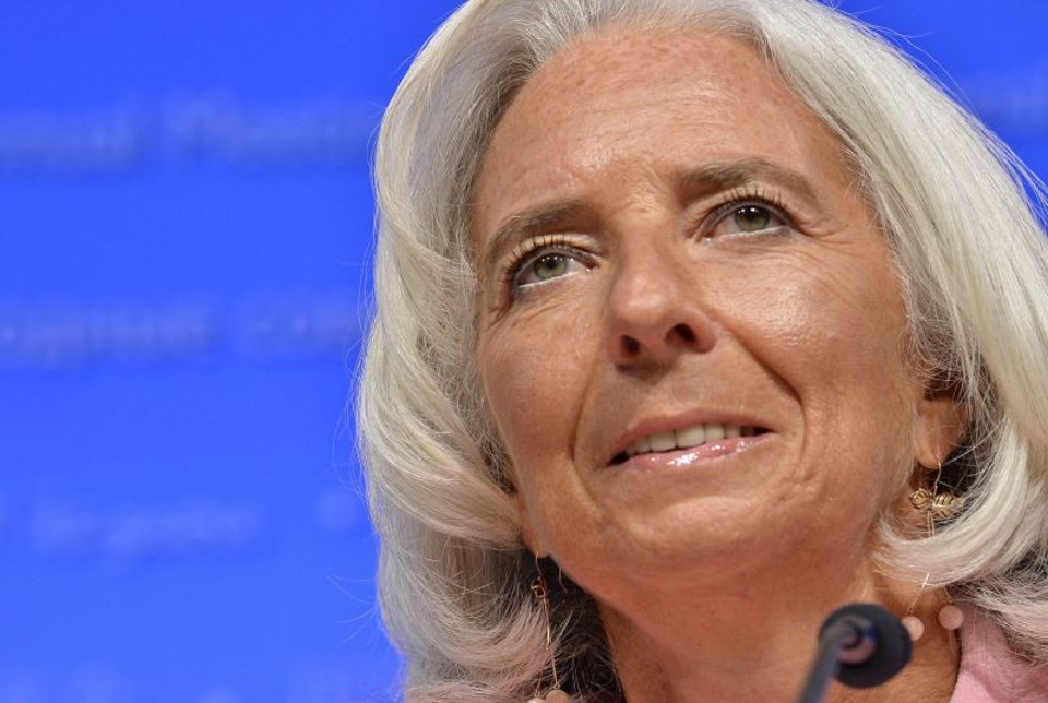 Christine Lagarde, diretora-gerente do FMI: "2015 deve ser o ano da ação (dos governos)" | Mike Theiler/Reuters