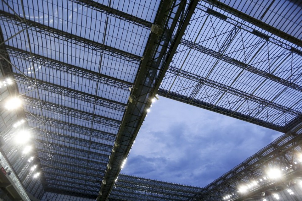Março de 2015 é o novo prazo para a conclusão das obras da cobertura da Arena da Baixada | Henry Milléo / Gazeta do Povo
