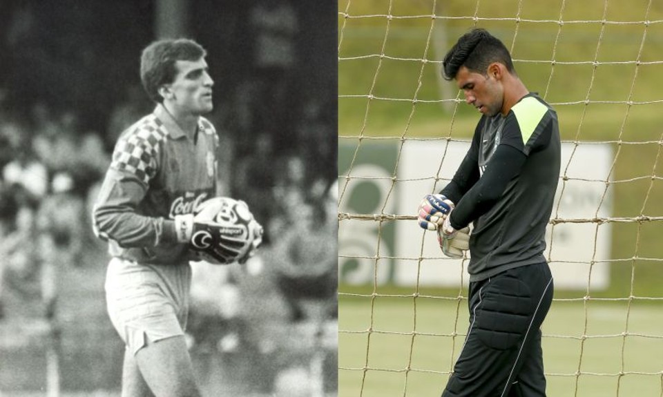 Gerson, último goleiro da base a se firmar como titular no Coritiba: tabu de 25 anos pode ser rompido em 2015 por Vaná | Arquivo e Hugo Harada / Gazeta do Povo