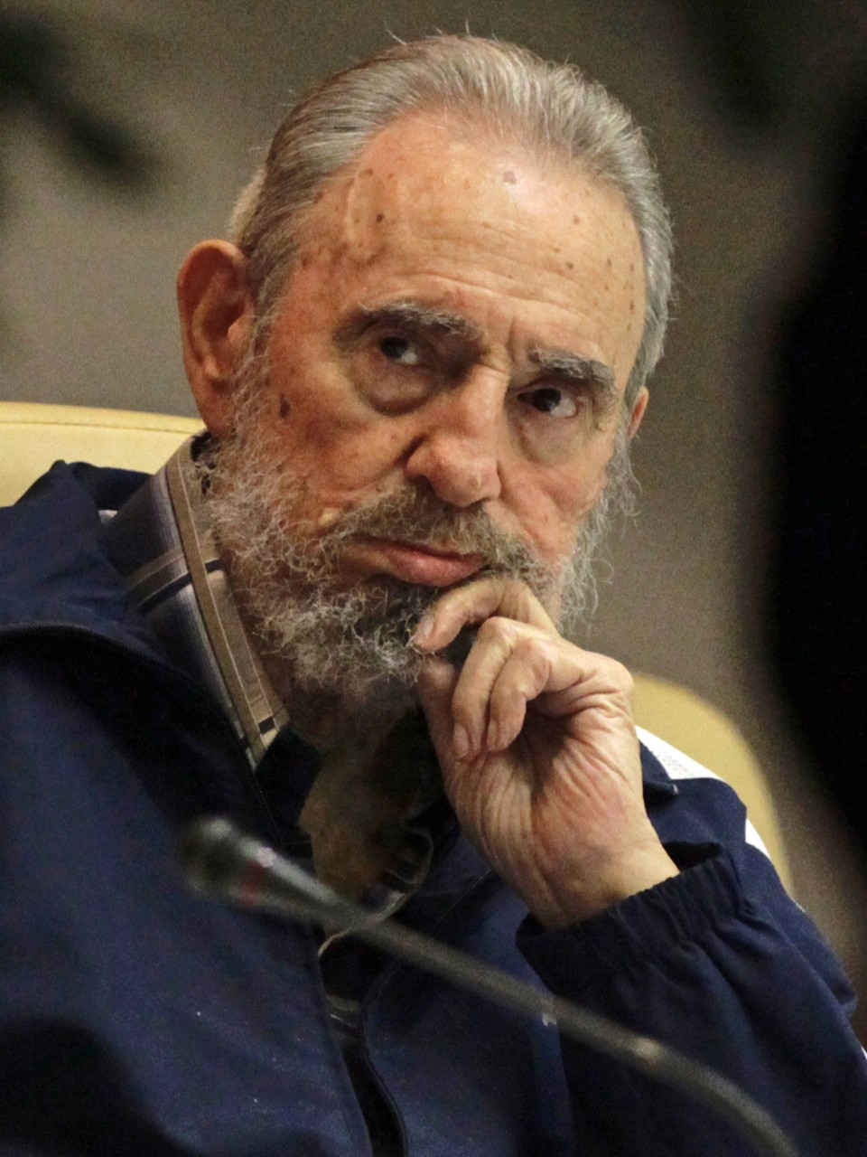 Fidel Castro em foto de 19 de abril de 2011, durante congresso do Partido Comunistas Cubano | Desmond Boylan/Reuters