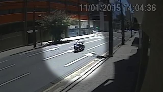 Segundo o delegado Anderson Cássio Ormeni Franco, da Delegacia de Delitos de Trânsito (Dedetran), as imagens confirmam a culpa do motorista | Divulgação/Polícia Civil