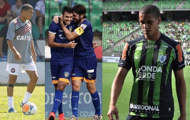 Sidcley, Pelissari e Lula estarão no time sub-23 do Atlético no Paranaense 2015 |