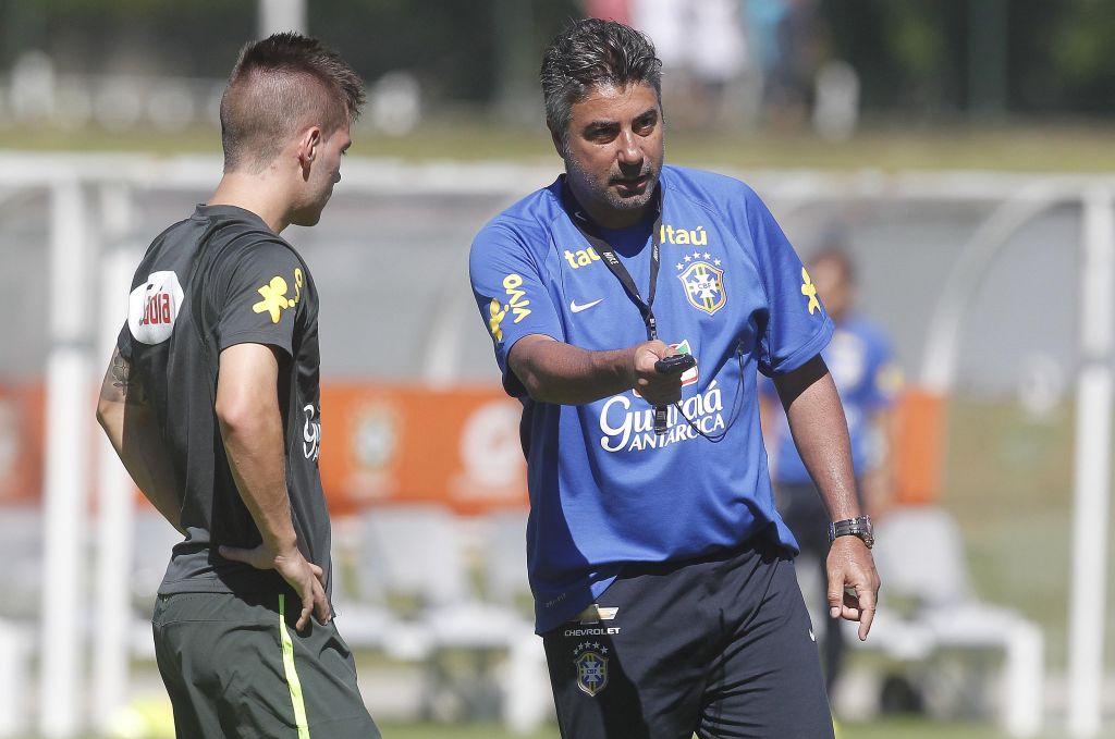 Alexandre Gallo tem mantido Nathan como titular desde o início da preparação. | Rafael Ribeiro/ CBF