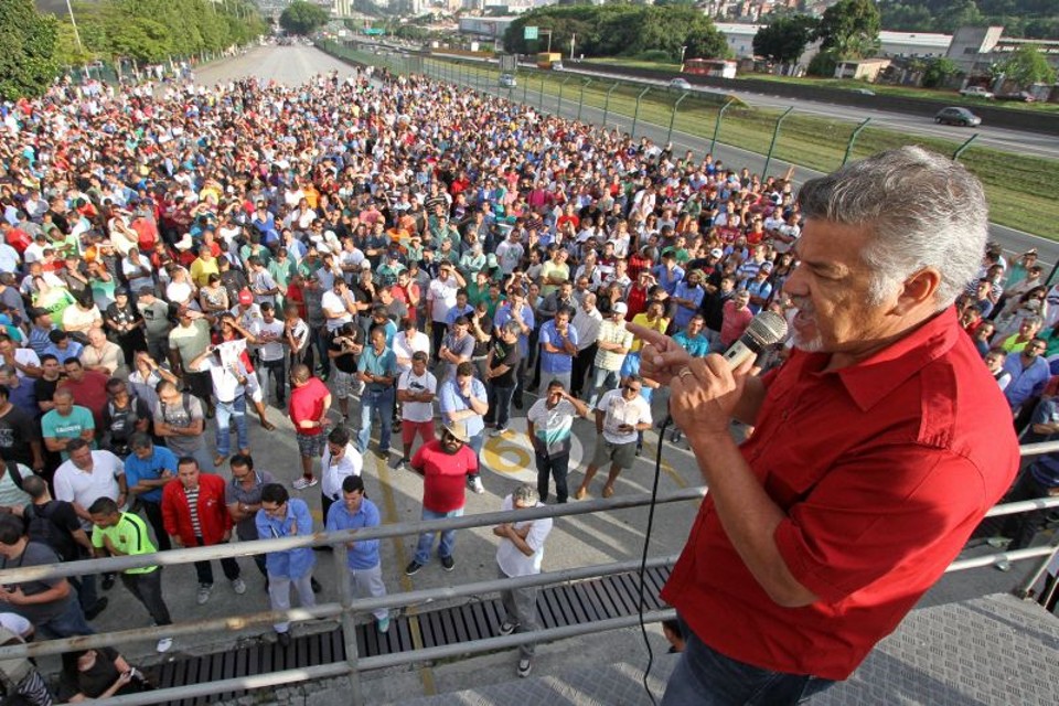 Trabalhadores da Volkswagen decidiram entrar em greve após demissão de 800 trabalhadores em São Bernardo | Adonis Guerra/ Sindicato dos Metalúrgicos do ABC
