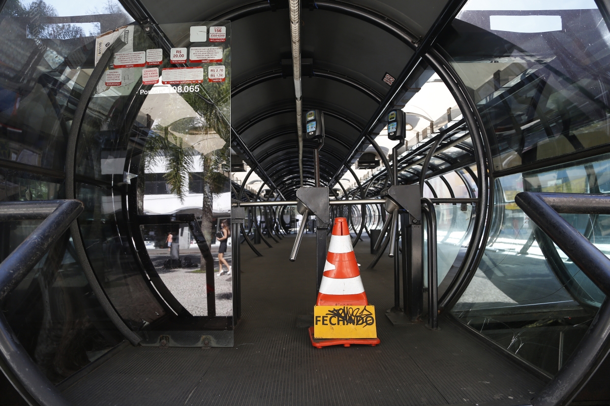 Capital do Paraná deve enfrentar mais uma greve geral de ônibus nesta quinta-feira (8) | Henry Milléo/Agência de Notícias Gazeta do Povo/Arquivo