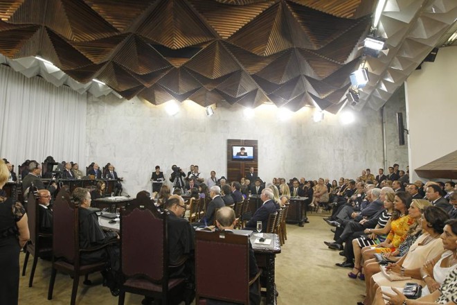 Cerimônia de posse de Ivan Bonilha como presidente do Tribunal de Contas do Paraná |