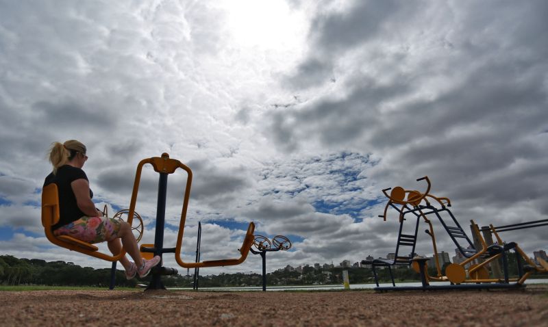Academia do Parque Barigui: equipamento esportivo é a nova "febre" entre os vereadores de Curitiba | Jonathan Campos/Gazeta do Povo