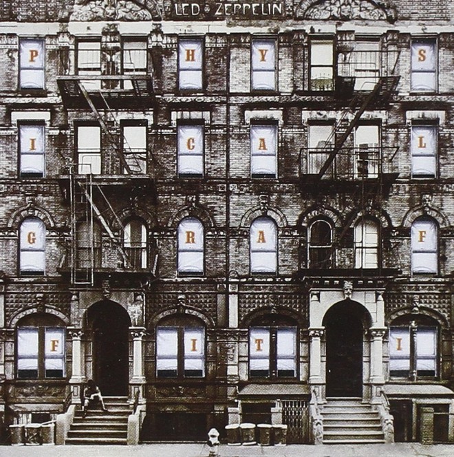Capa do disco clássico do led Zeppelin "Physical Graffiti" | Reprodução