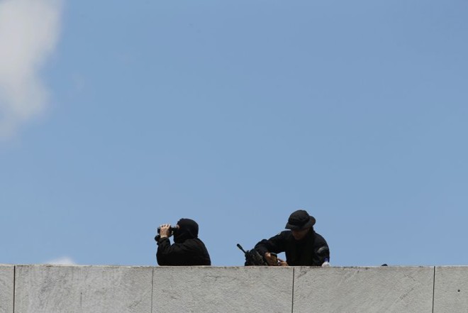 Atiradores preparados para a posse de Dilma Rousseff | 