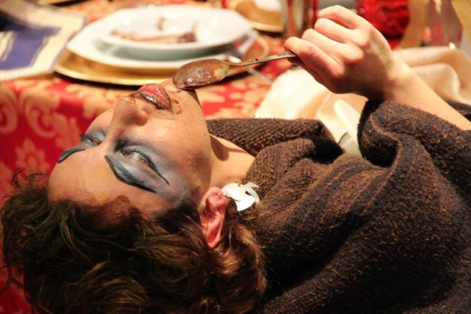 À Saída do Teatro... foi a chance de César Almeida criticar o Gralha Azul, que o indicou ao prêmio | 