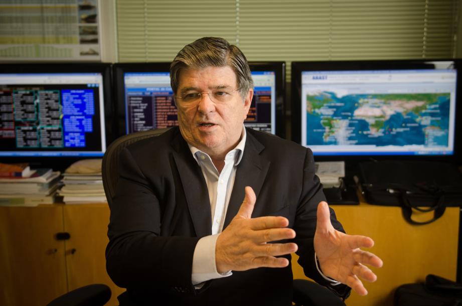 O presidente licenciado da Transpetro, Sérgio Machado | Luciana Whitaker / Valor / Folhapress