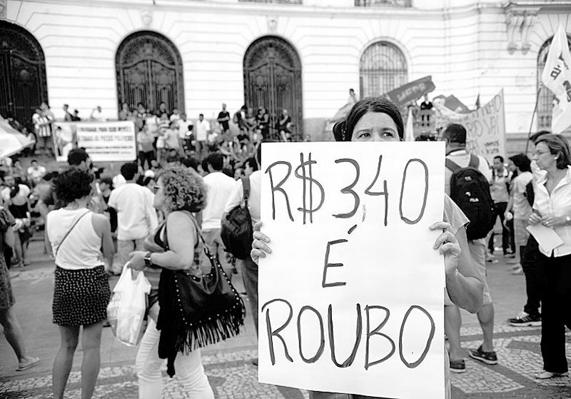 Semana passada, alta de tarifa incitou protestos no Rio de Janeiro | Fernando Frazão/Agência Brasil