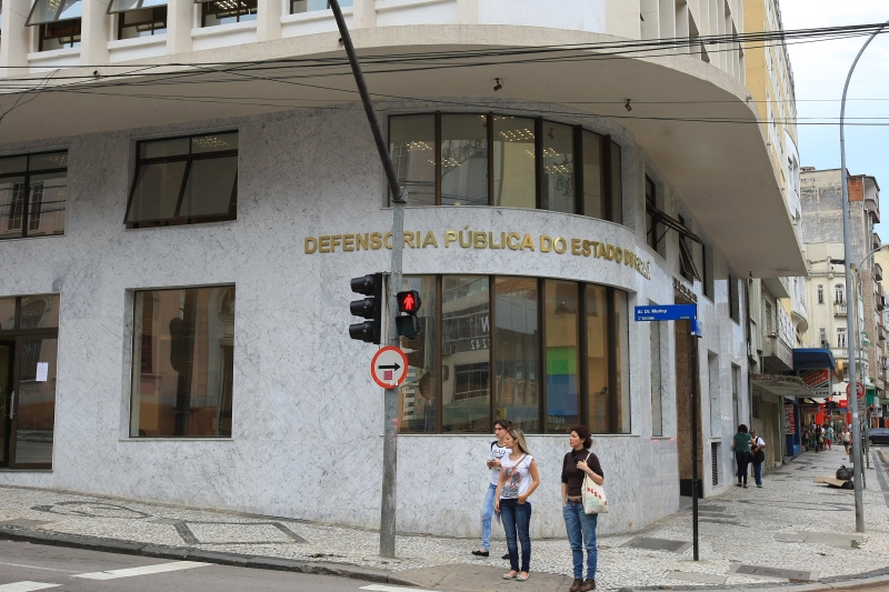 A Defensoria Pública do Paraná, no centro de Curitiba | Ivonaldo Alexandre/ Gazeta do Povo