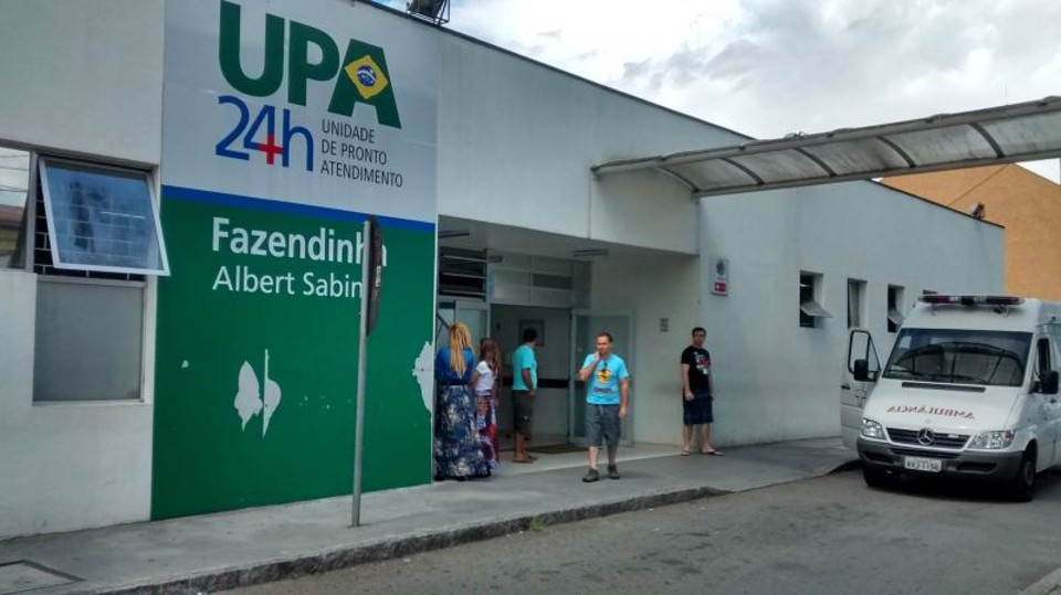Localizada ao lado de um terminal de ônibus, a UPA do Fazendinha teve um dia tranquilo | Diego Ribeiro