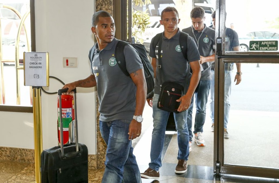 O atacante Mazinho está entre os jogadores do Coritiba que chegaram neste domingo a Atibaia para a pré-temporada | Hugo Harada/Gazeta do Povo