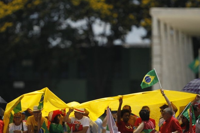 Eleitores de Dilma em Brasília | 