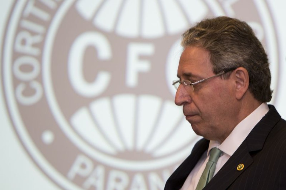 Presidente Rogério Portugal Bacellar garante que manterá os profissionais essenciais para o dia a dia do Coritiba | Henry Milléo / Gazeta do Povo