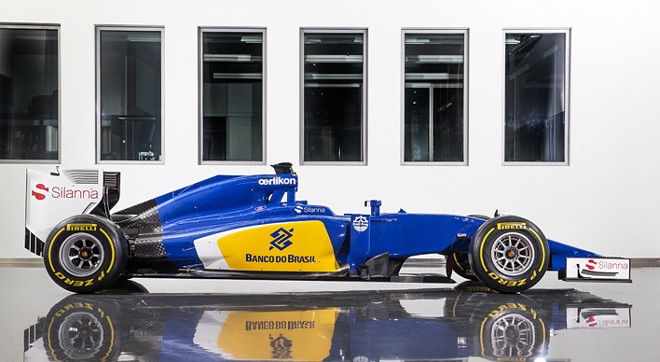 Sauber ganhou as cores do Brasil em 2015 | 