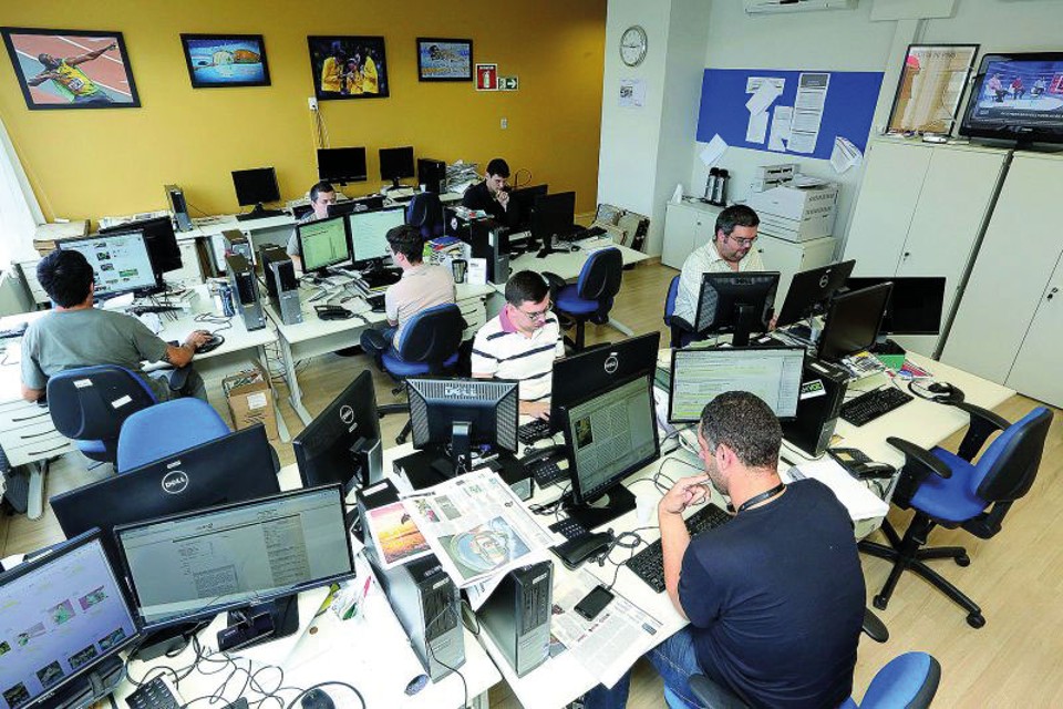 Redação de Esportes em ação: todos os detalhes dos jogos | Giuliano Gomes / Gazeta do Povo