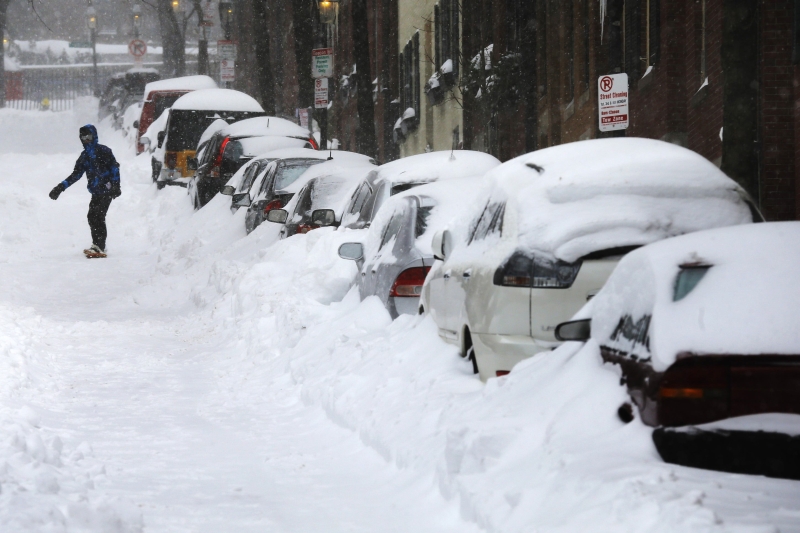 Boston: neve caiu com mais força em cidades do nordeste | Brian Snyder/Reuters