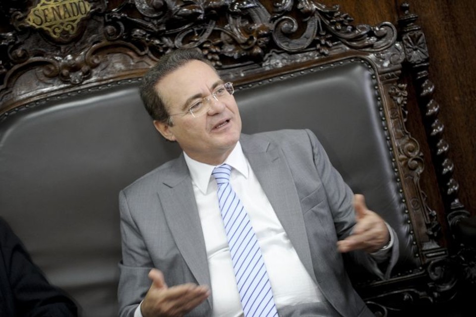 Renan Calheiros: PMDB pode se rebelar. | Marcos Oliveira/Agência Senado