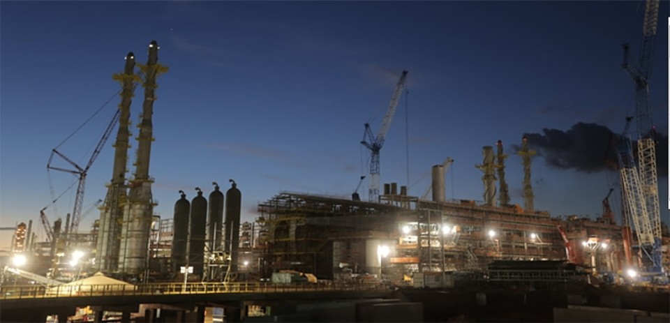 Obra da Refinaria Abreu e Lima: empreiteiras terão de admitir culpa e ajudar em outras investigações para poder ter pena reduzida | Petrobras/Divulgação