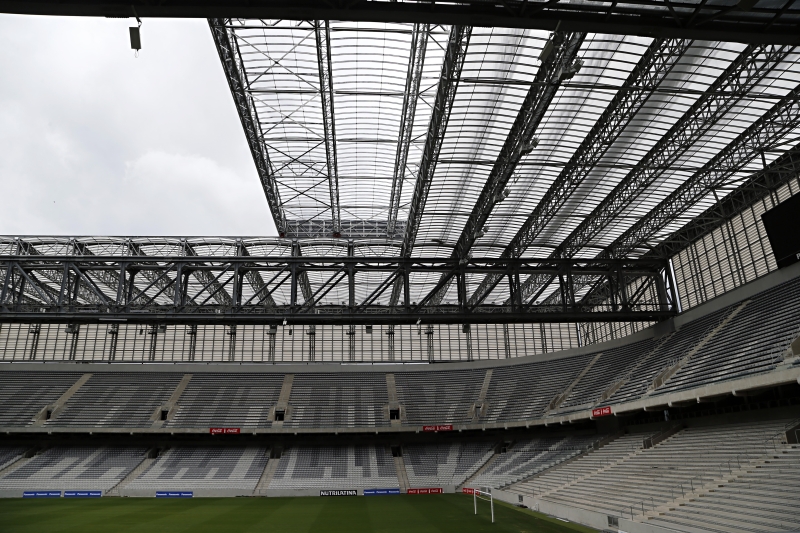 Teto retrátil da Arena da Baixada: após o evento, população desaprova gastos no estádio | Albari Rosa/Gazeta do Povo