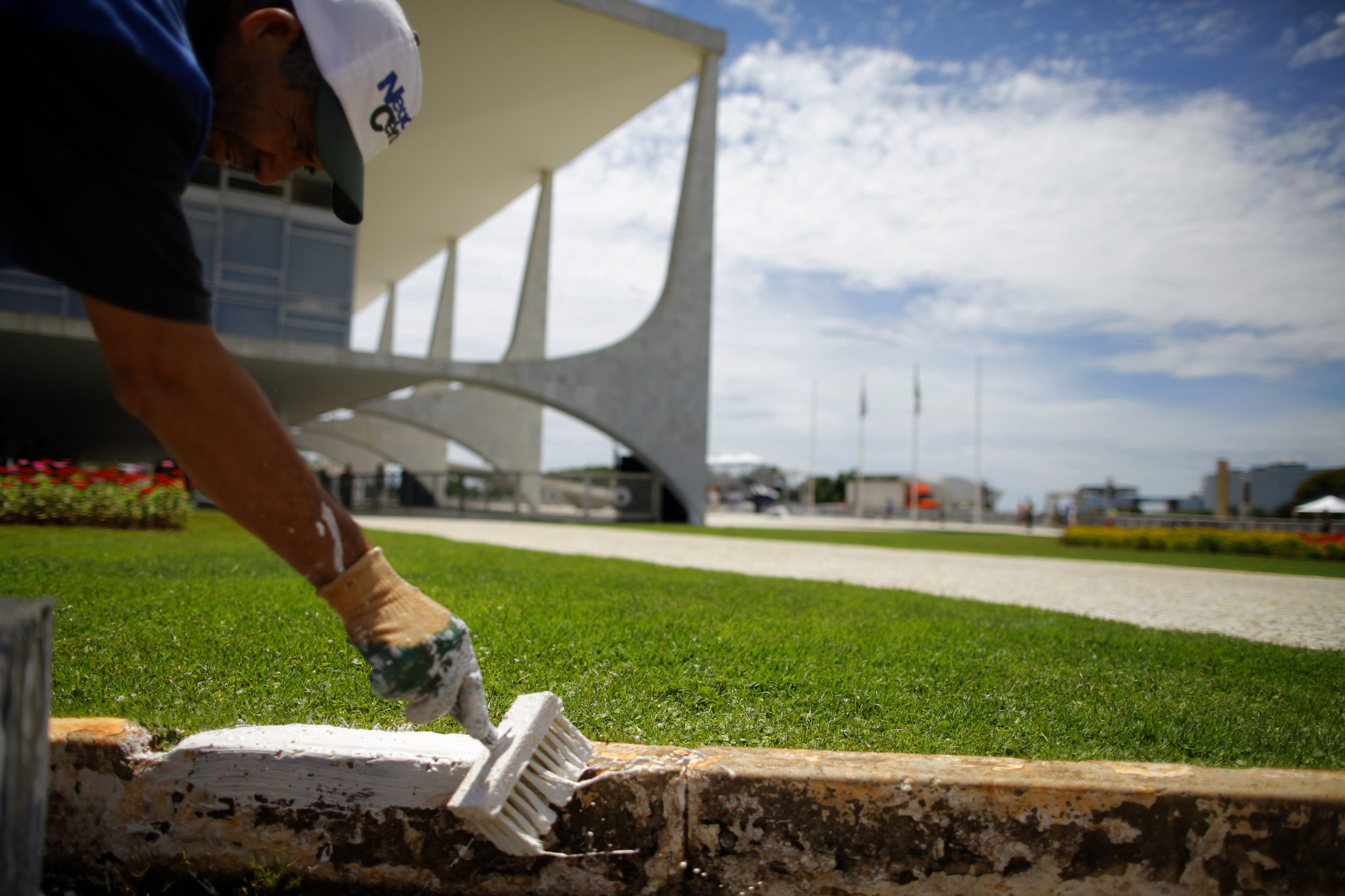 Últimos preparativos para a posse de Dilma | EFE/Fernando Bizerra Jr.
