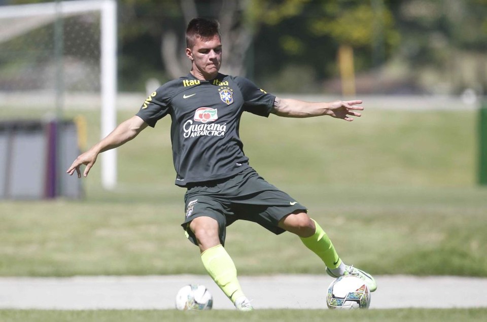 Nathan é titular do time de Alexandre Gallo para o Sul-Americano. | Rafael Ribeiro/ CBF