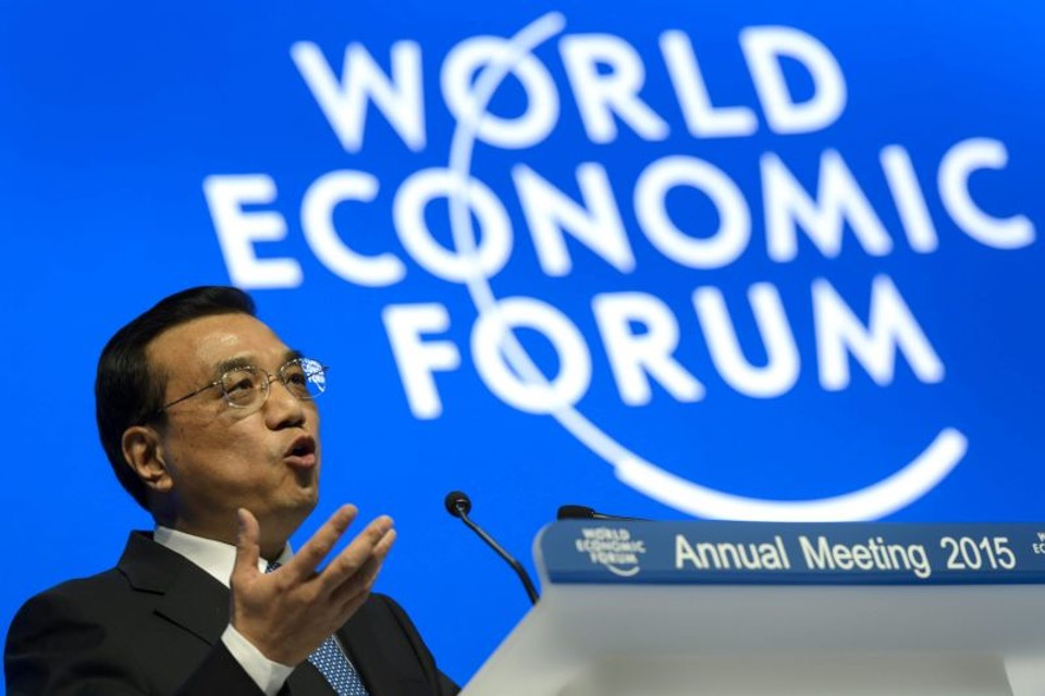 Li Keqiang, primeiro ministro da China, abordou desafios para o crescimento do país |