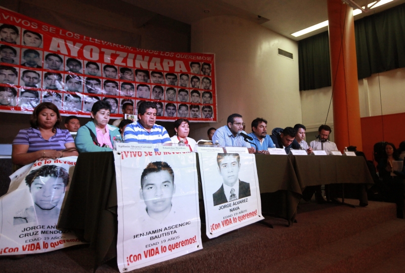 Delegação de pais dos jovens desaparecidos irá a Genebra para denunciar governo mexicano | Sáshenka Gutiérrez/Efe