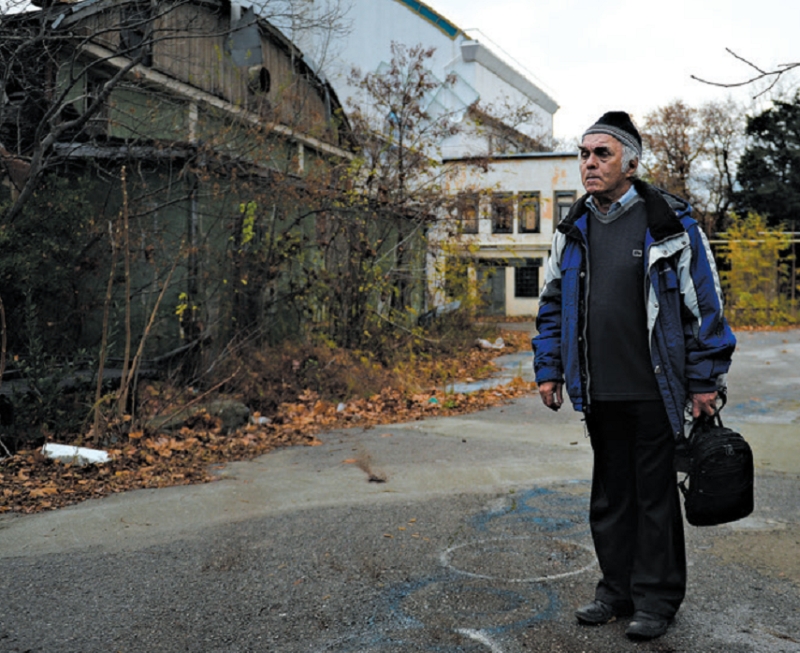 Estúdio Yalta Film na Crimeia foi tomado em um processo sistemático de desapropriações, algo que só ocorreu na revolução Russa | james hill para The New York Times