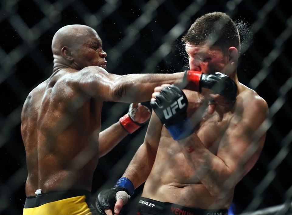 Antidoping feito em prova coletada antes da vitória sobre Nick Diaz deu positivo para Anderson Silva | Lee Baskow/ Associated Press/ AE